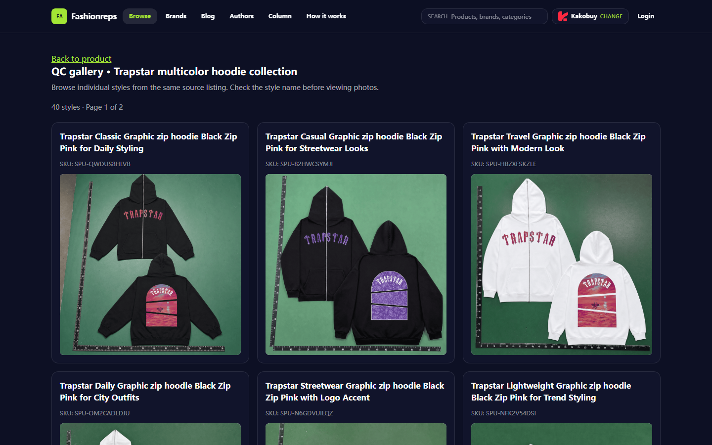 Trapstar Hoodie Checks: Spreadsheet vs Google Sheets