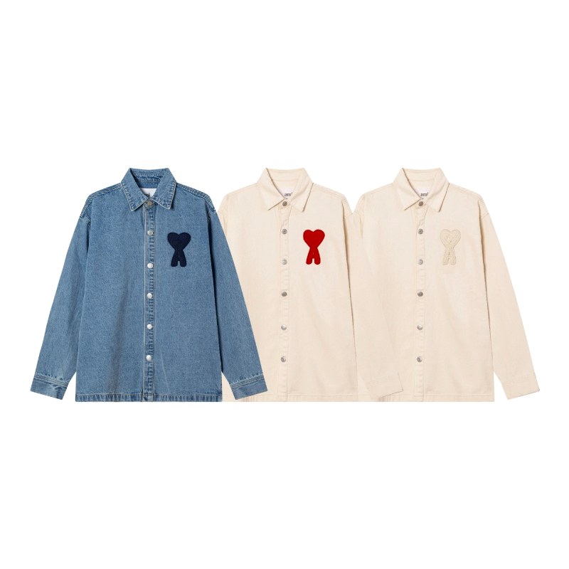 Ami Paris Heart-Embroidered Denim Shirt Review: Why the Sleeve Number Reads Short