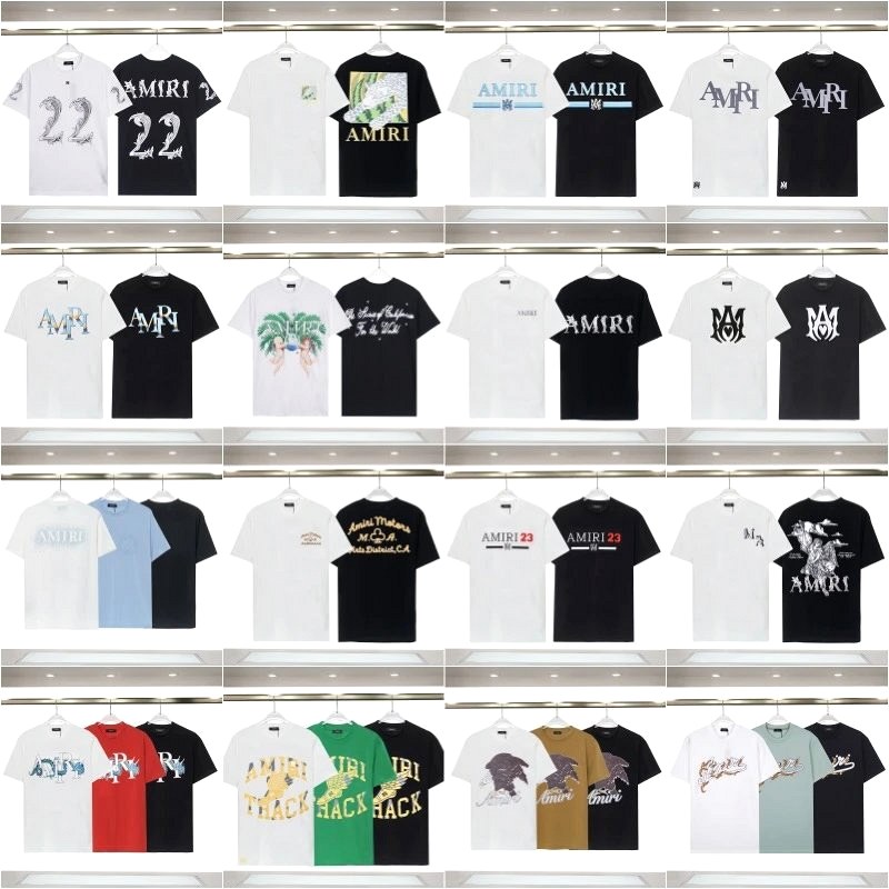 Amiri Letter-Print Logo T-Shirt Review: We Spot-Tested the Colour-Fastness Claim on an $8.36 Cotton Crew Neck