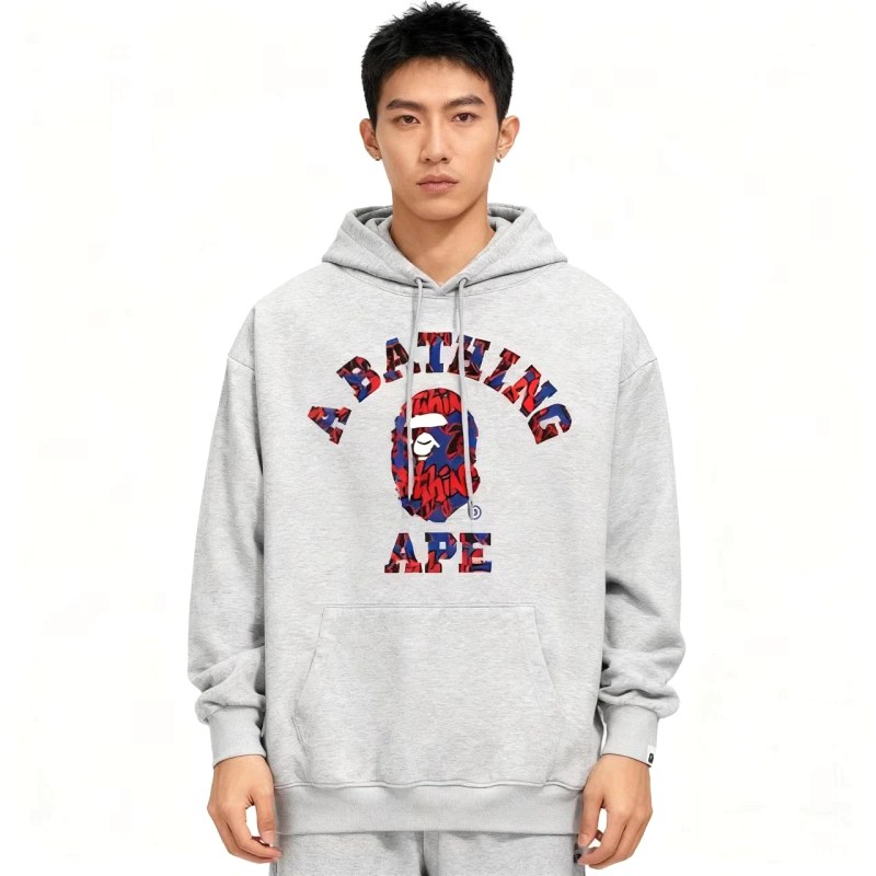 Bape White Hoodie in Relaxed Streetwear Style Review: Why the White Base Works as a Construction Test