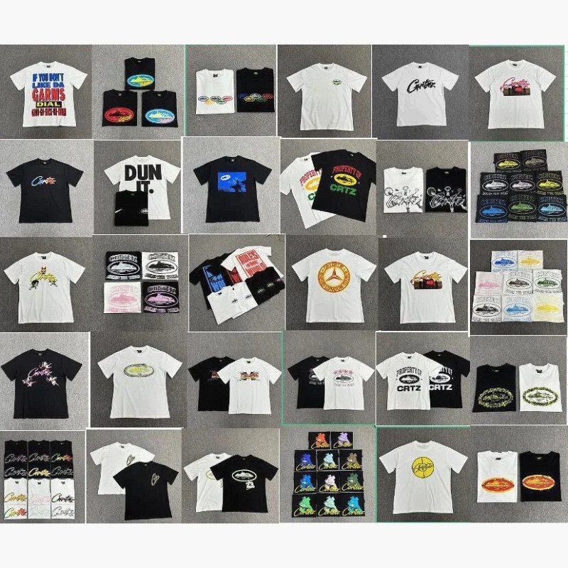 Corteiz Graphic Print Multicolor T-Shirt Collection Review: A $4.93 Loose 3D-Print Crew Neck, Measured