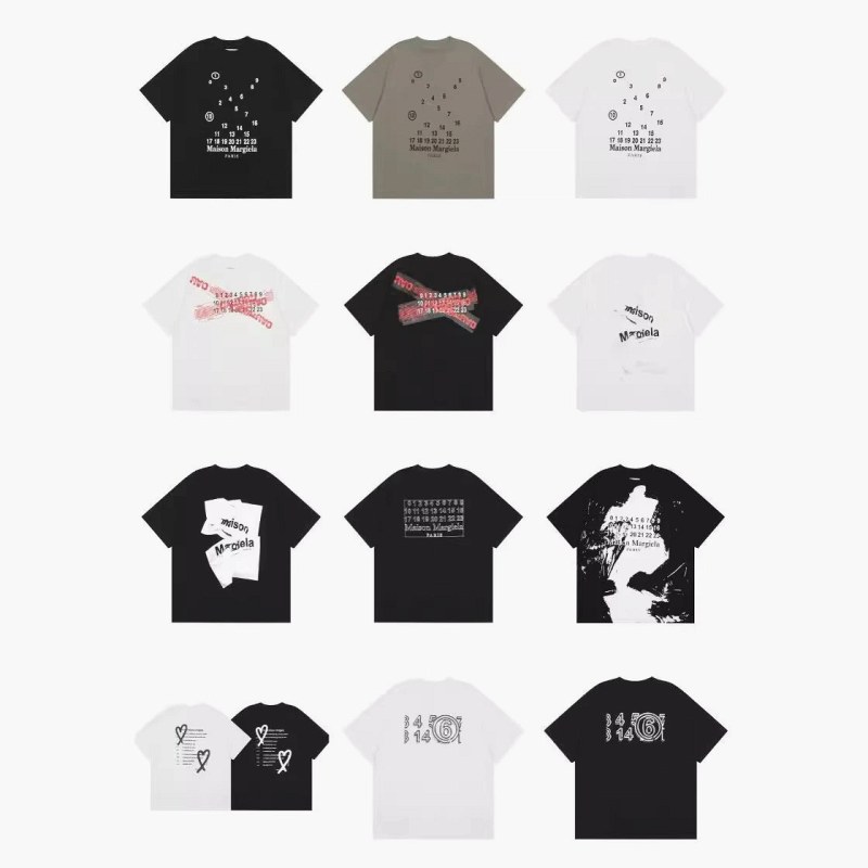 Three Colour Codes, One Loose Cut: Measuring Cross-Variant Fit on the $7.01 Maison Margiela Print Tee