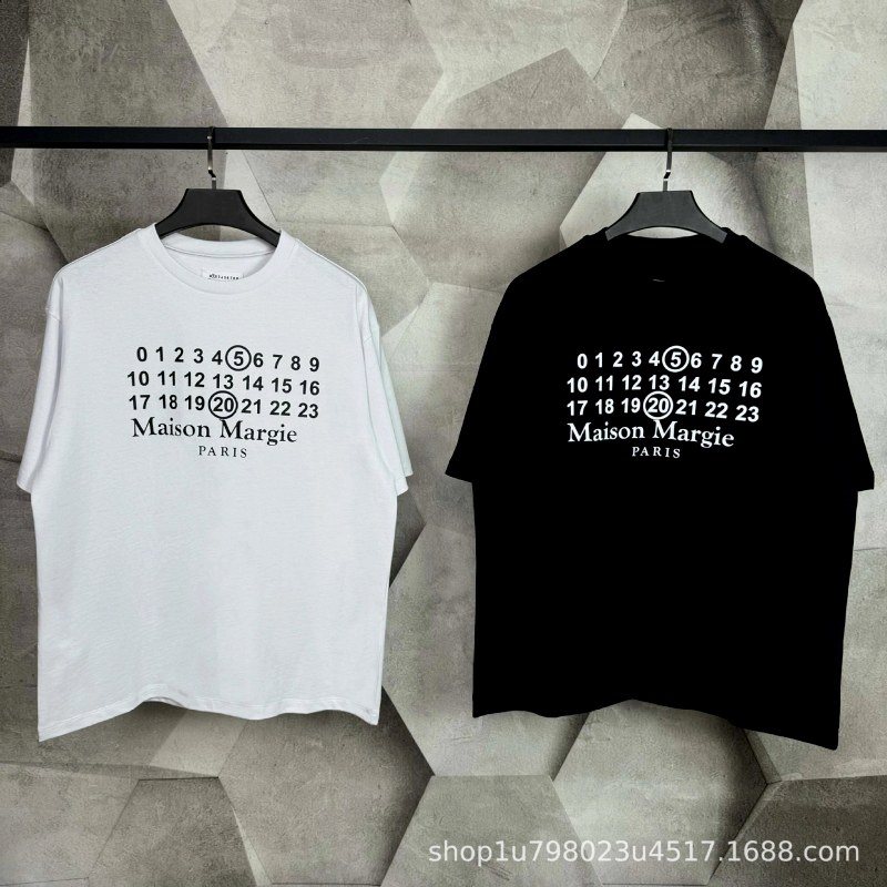 MM6 Digital T-Shirt Review: Black and White Side by Side — Which $22.09 Number Grid Reads Better?