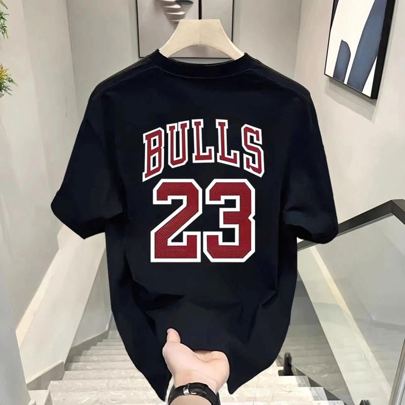 NBA Black T-Shirt in Casual Streetwear Style Review: A $5 Cotton Crew Neck, Ordered and Measured