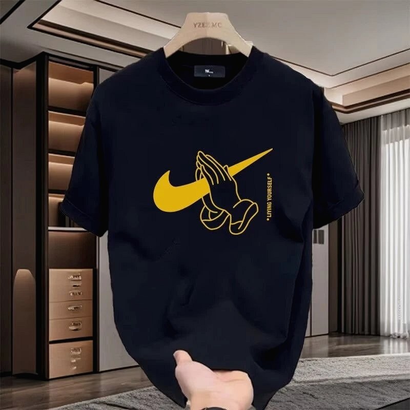 Nike Black Graphic Tee Review: Ordering M, L and XL, Then Measuring All Three Flat Against the Chart