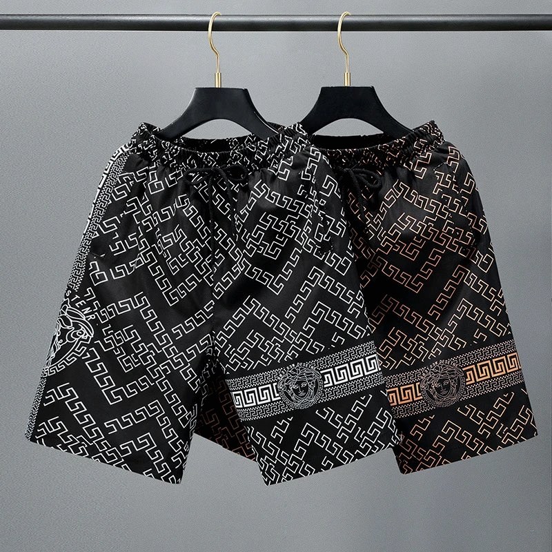 Versace Black Shorts in Everyday Casual Style Review: How Much Waist You Actually Gain Between M and XL